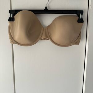 Maidenform Sweet Nothings 38D Strapless Nude Bra Underwire